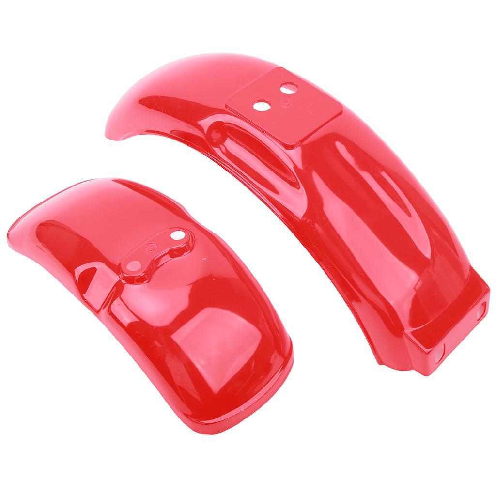 Motorcycle Fender High Gloss Red Front Rear Mud Guard Protector Fit For Z50 Z50A Z50J Z110 Z125 Bikes 8in Or 10in Wheels