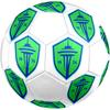 FC Seattle Sounders Soccer Ball, Colorful, Suitable for All Ages, Machine-stitched, PVC Material, Competition Grade, Durable and High Bounce