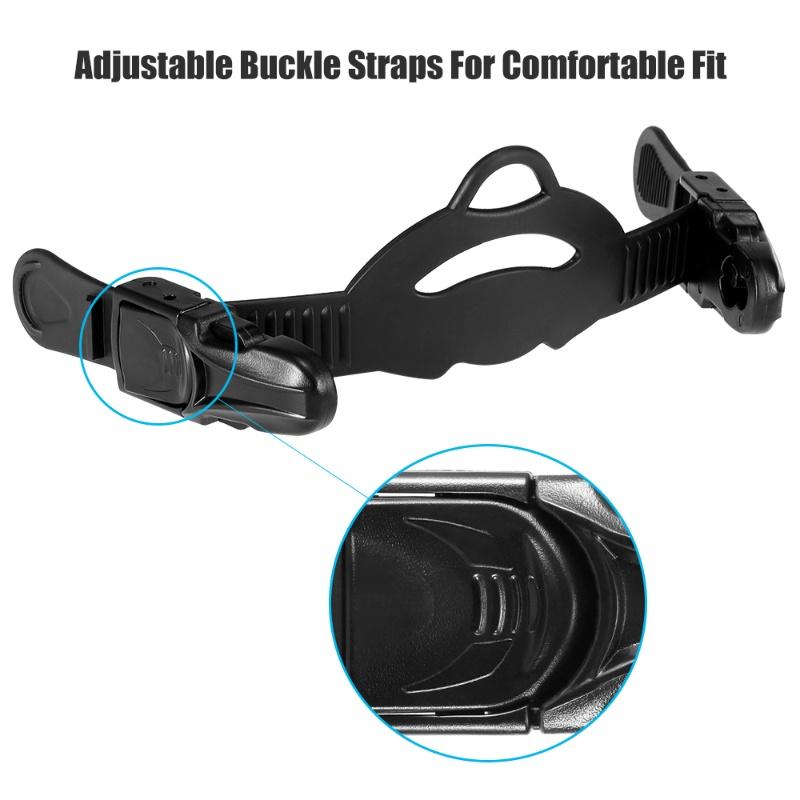 Fins Strap Universal Adjustable Fins Replacement Buckle Strap For Diving
