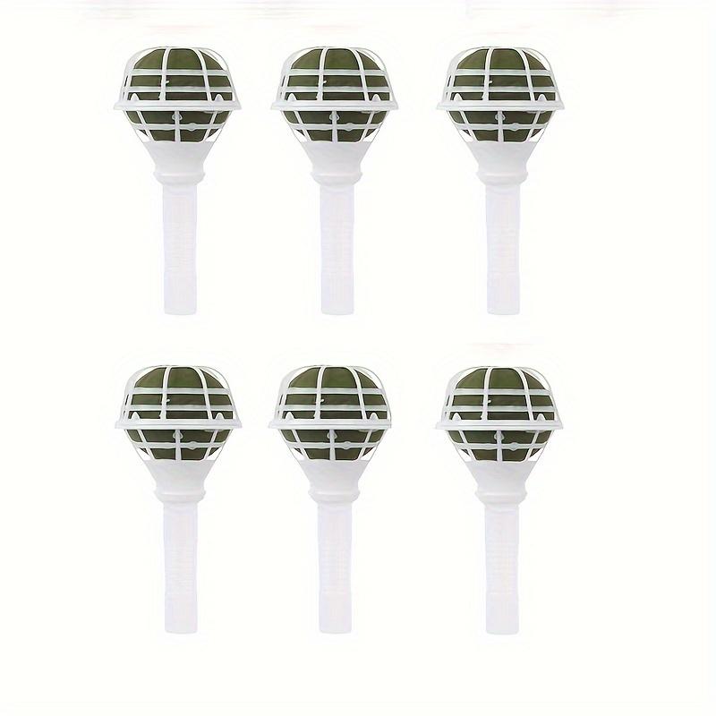 

Набор из 6 держателей для букетов, набор для самостоятельного оформления свадьбы, с пенопластовым держателем для букетов, специальные принадлежности для свадебных букетов