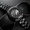 VA VA VOOM Neue Herren Casual Fashion Top Marke Einfaches Design Luxus Sport Japanisches Leder Wasserdichte Herren Chronograph Quarzuhr