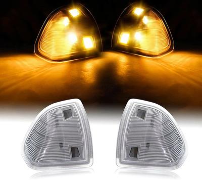 Araba Dikiz Aynası Dönüş Sinyal Lambaları Amber İşaret Lambaları Aksesuarları Dodge Ram Kamyon 1500 2500 3500 4500 5500 2011-2014