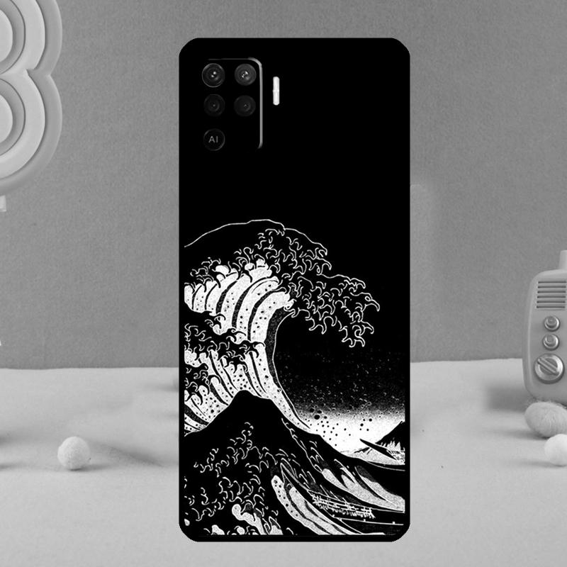 The Great Wave Phone Case For Oppo A78 A98 A80 A40 A60 A18 A38 A58 A15 A17 A77 A74 A94 A54 A57S A16 A76 A96