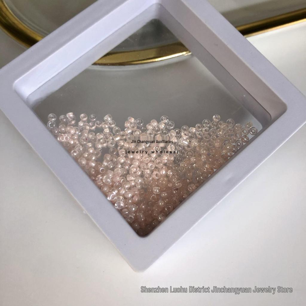 Pink Series Seed Beads & Sequins for DIY Handcrafts and Ancient Style Embroidery