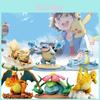 Authentic Pokmon Charizard Bulbasaur Figure Stylish Desk Decor Collectible Toy