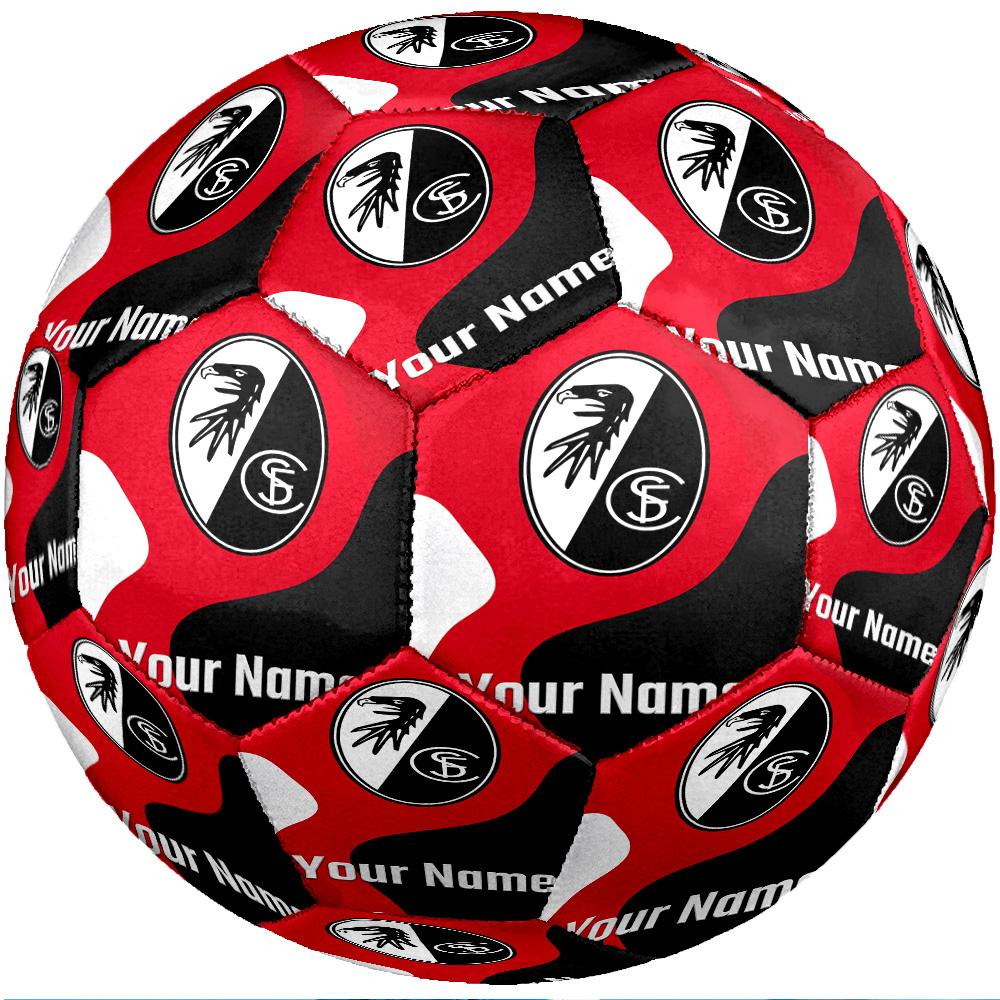 SC Freiburg FC Fashion Size 5 Football Wearproof Non‑Slip Soccer Ball For Sports Training Entertainment Use