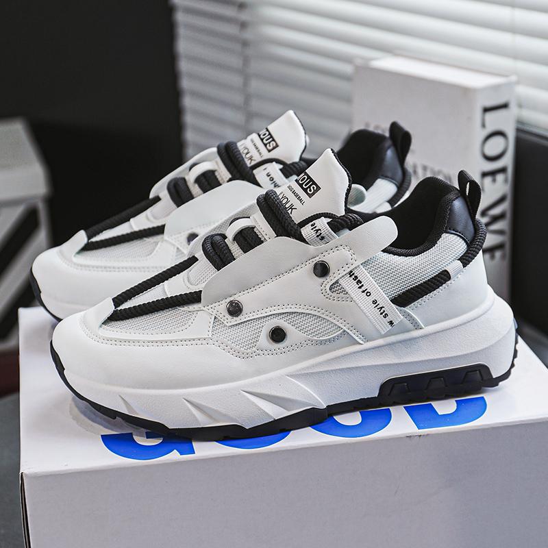 Fashion Shoes For Men White Casual Sneakers Male Sport Walking Shoes Platform Man’s Sneakers Street Style