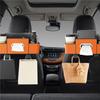Multifunctional Car Organizer Rear Drainage Holder Storage Hanging Box In Car Bag For Stowing Tidy With Phone Tissue Cup Holder