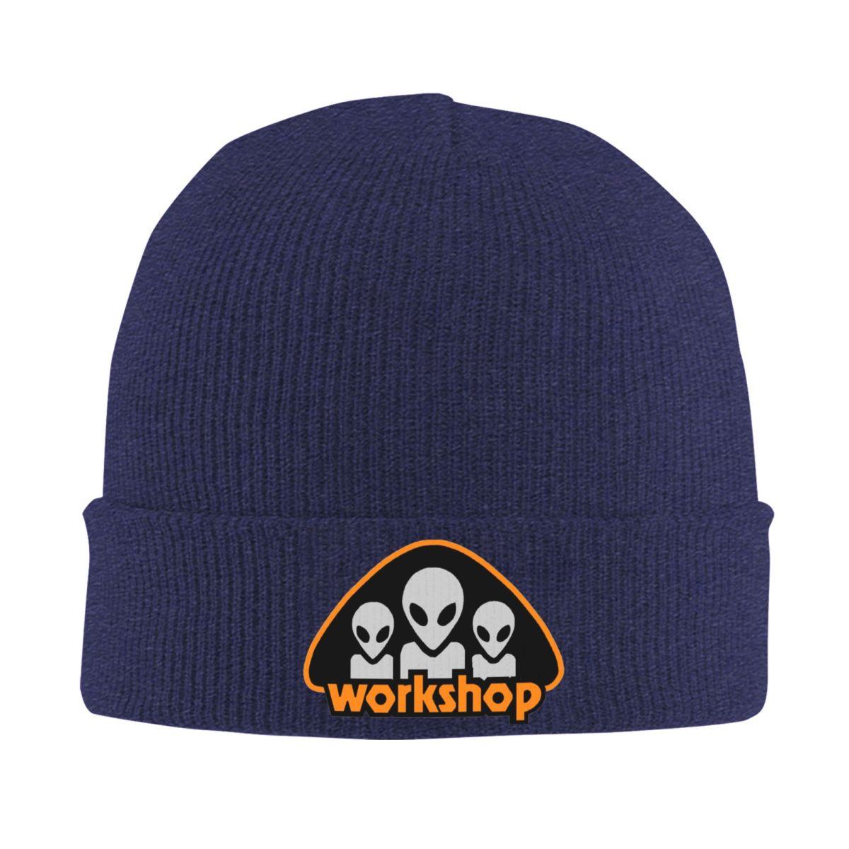 

Alien Workshop Bonnet Hats vintage skate Knit Hat Female Male Street Y2K Elastic Beanie Hats Winter Kpop Pattern Cap One Size