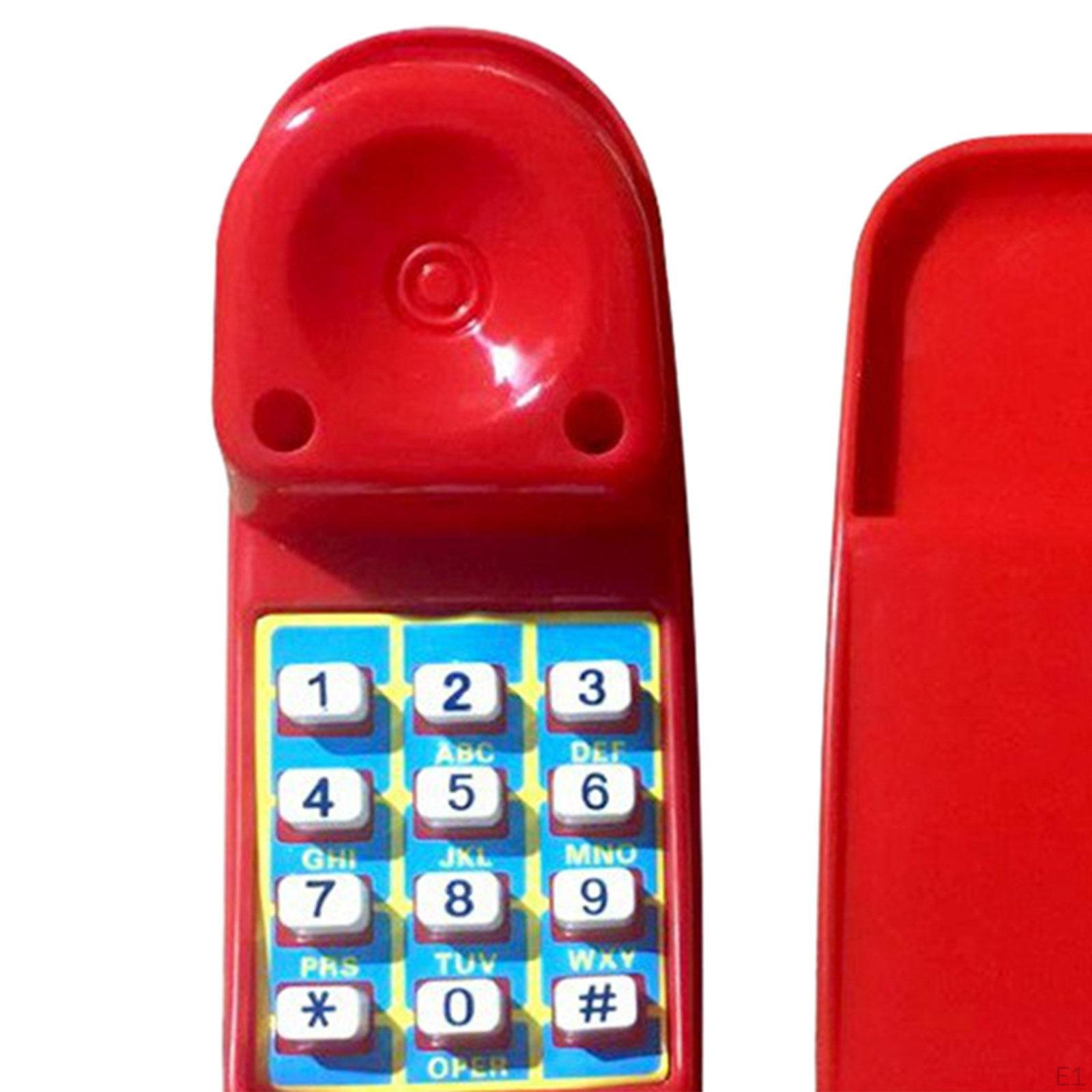 Детский игровой домик-телефон для интерактивного обучения синий — фото 4