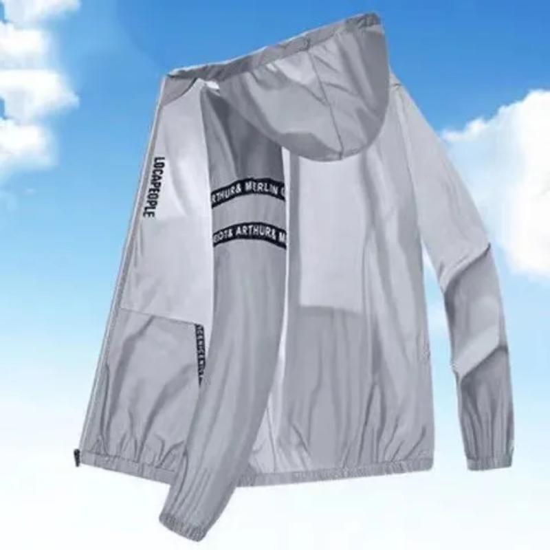 

Мужская куртка Осенняя тонкая куртка Мужская спортивная повседневная куртка с воротником-стойкой Молодежная свободная куртка S