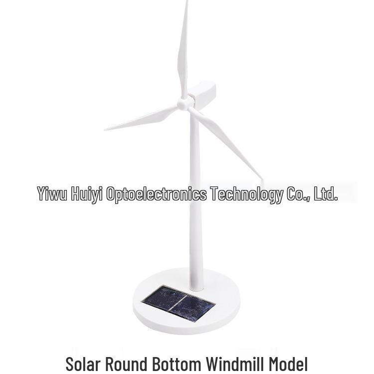 Ornamento de Carro Sedan Moinho de Vento Solar - Decoração Criativa para Exterior e Interior & Modelo para Experiência Científica