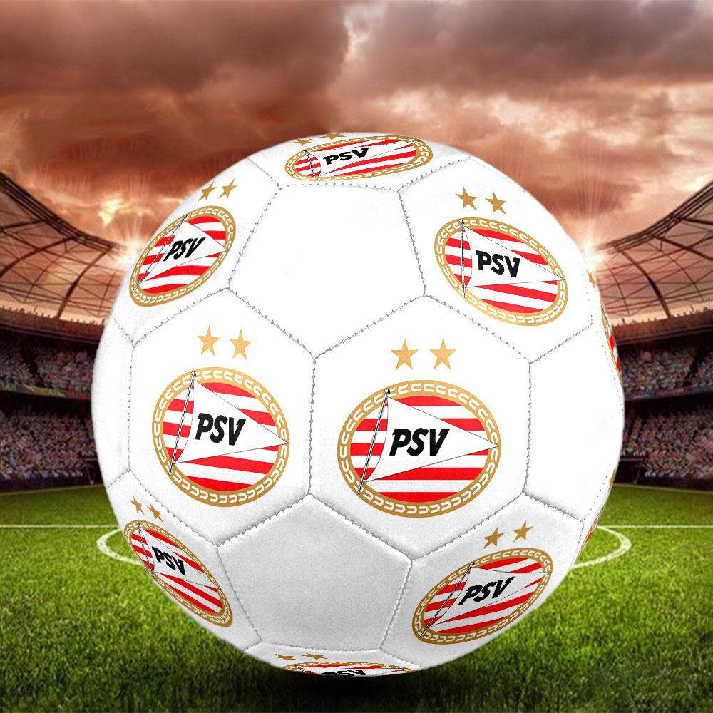 PSV Eindhoven Größe 5 Fußball, Maschinengenähtes PVC, Langlebig & Hoher Rückprall, Für Alle Altersgruppen, Fanartikel, Spiele & Außenbereich.