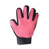 Breathable Mesh Palm Brush Pet Deshedding Glove For Cat And Dog Hair Removal