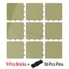 Wholesale 16X16 Pixel Art Building Blocks Bottom Plate 65803 Bricks Baseplate Part Compatible 31212 21333 98138 Pixel Toys Gifts