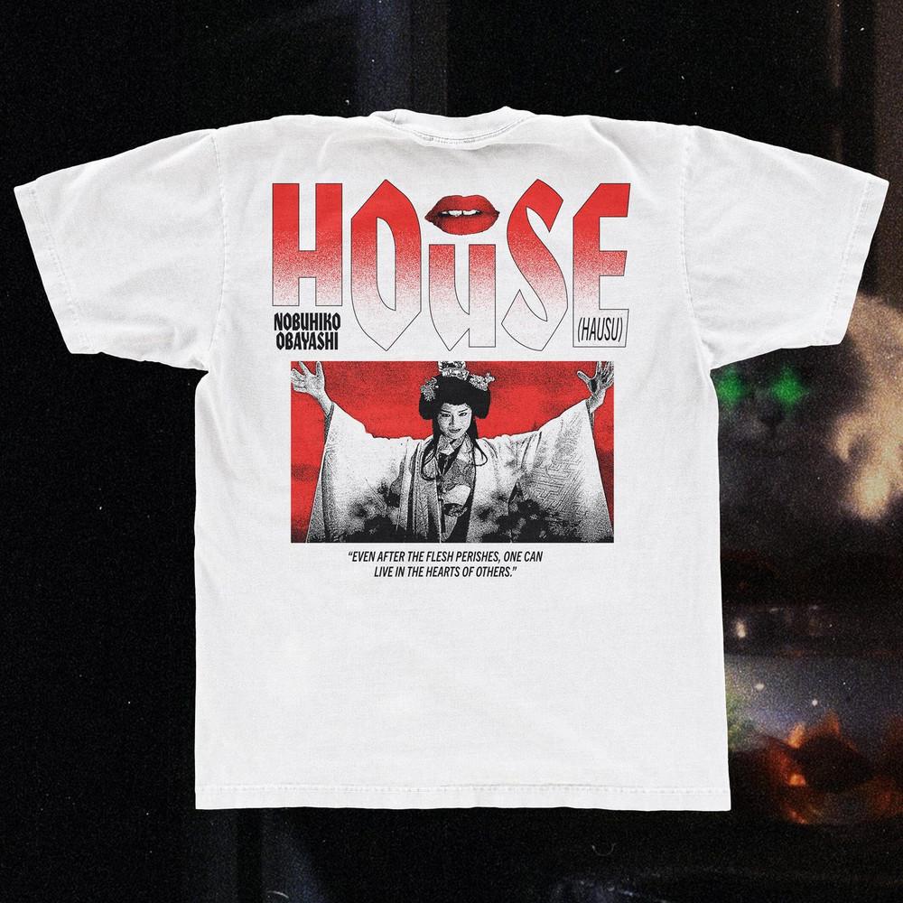 House 1977 T-Shirt HAUSU Nobuhiko Obayashi Japanese Horror Cult Film Tee