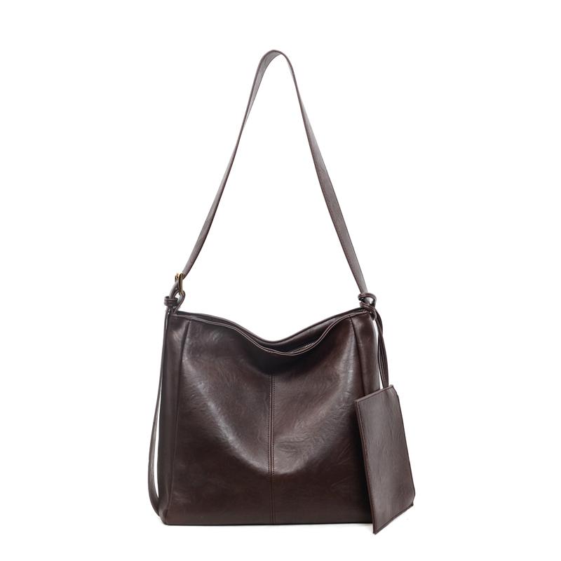 Винтажная женская сумка-тоут, сумка через плечо для通勤