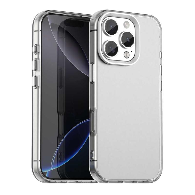 Sturzsichere Candy-Color-Hülle für iPhone 16 Pro Max Matte PC Transparente Hülle iPhone 16 15 14 Pro Max Hülle für iPhone 16 Pro Hülle