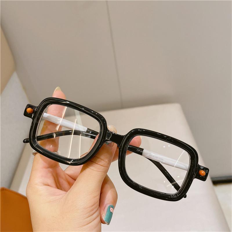 

Luxury Women Rectangle Glasses Frames Vintage Clear Lens Square Spectacles Men Fashion Computer Eyeglasses Optical