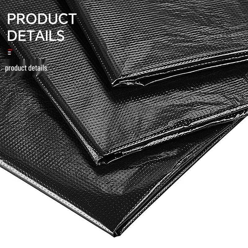Sodolike Heavy-Duty Black Flat-Top Trash Bags