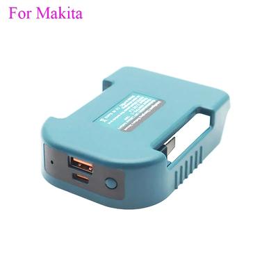 1 Li-ion Battery Belt Buckle Storage Fixed Bracket For Makita For DeWalt For Milwaukee 18V USB Type-C Power Bank Charger Adapter