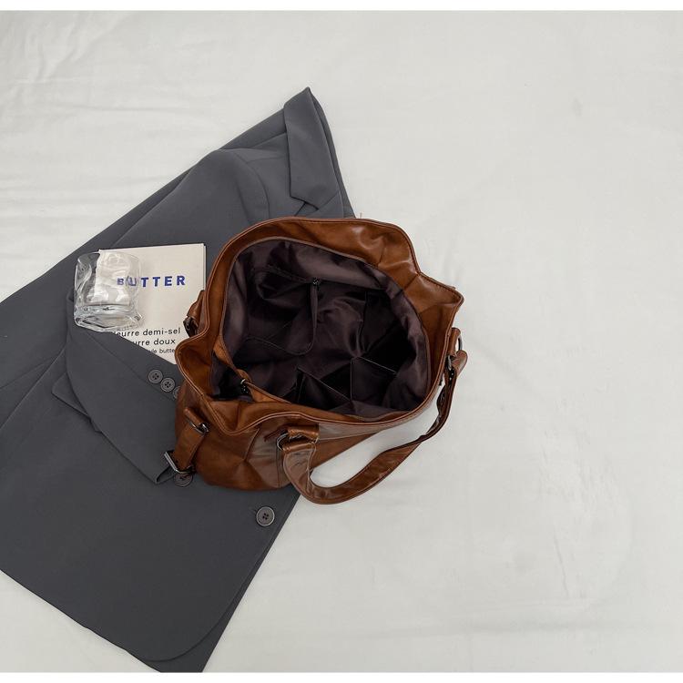 European & American Retro Women's High-End Casual Shoulder Tote - Fashionable, Versatile, Commuting Crossbody Bag