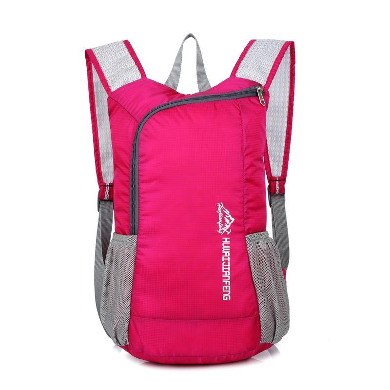 Outdoor Reise Ultraleicht Hauttasche Faltbar Weich Wasserdicht Tragbarer Rucksack Mit Mehreren Staufächern