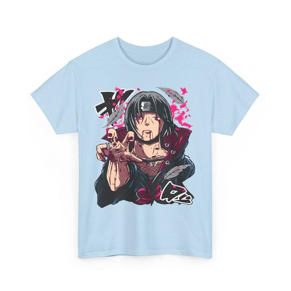 Itachi Uchiha TShirt Naruto Shippuden Unisexga Strip Naruto Anime Shirt gift M