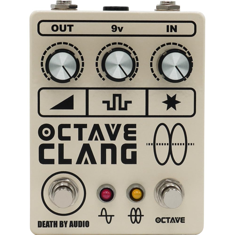 

Death by Audio Octave Clang Overdrive Fuzz and Octave Guitar Pedal