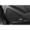 For Chevrolet Equinox 2018-22 Black Wood Grain Inner Door Speaker Frame Cover 4X