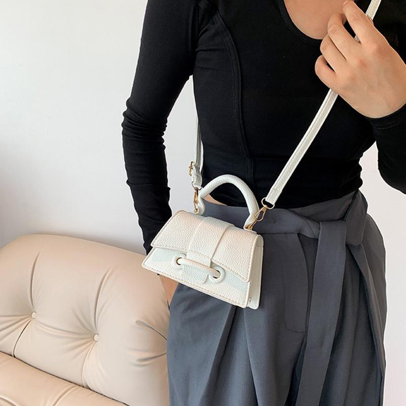 Γυναικείες τσάντες υψηλών προδιαγραφών 2024 Νέες τσάντες χειρός με πολύπλευρη υφή Μίνι χιαστί τσάντα