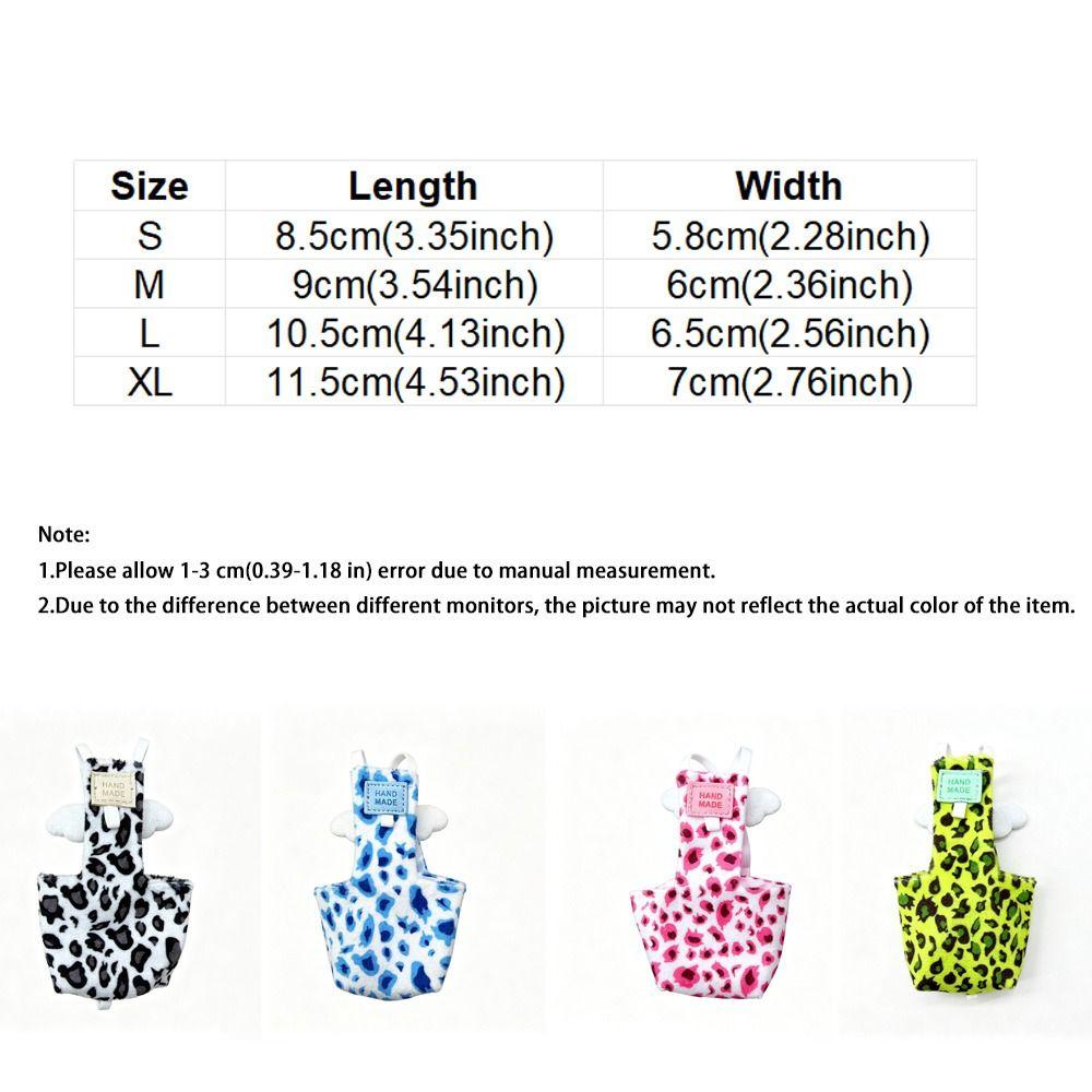 Thickened Pet Parrot Diaper Adjustable Bird Flight Suits Fashion Bird Nappy Travel Use