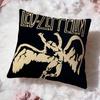 Band L-Led Z-Zeppelin Cushion Cover Premium Comfort Reversible Pillow Cove -Two In One Design For Any Room & Car Interior