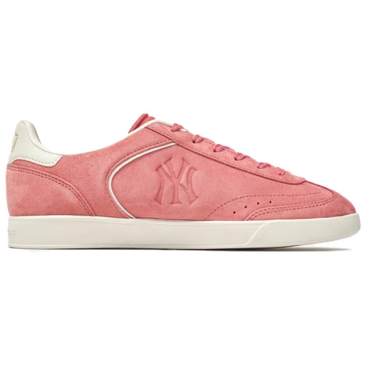 MLB New York Yankees Lightweight Anti Slip Low top Skateboard Shoes Unisex Pink 3ASXCB26N-50PKS