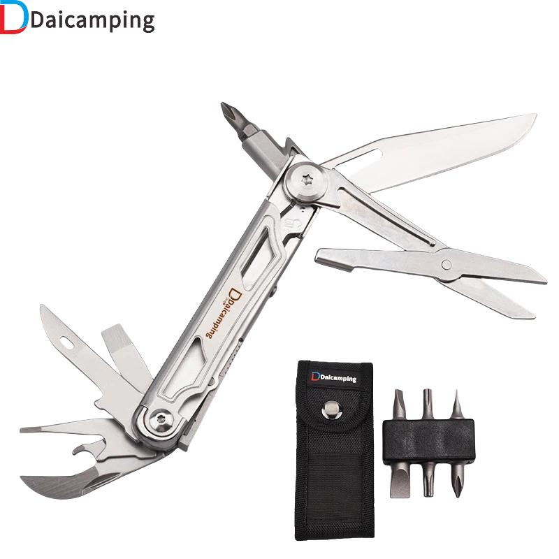 Daicamping DL21 DL15 DL19 Multitools Folding Combination Tools Mini Portable Multifunctional EDC Hand Tools Set Multi Tool5