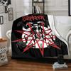 1pc Dragon guitarThemed Blanket Soft Flannel All Season Cozy Throw with Bold Graphic Print, Travel, or Holiday Gift for Family & Friends