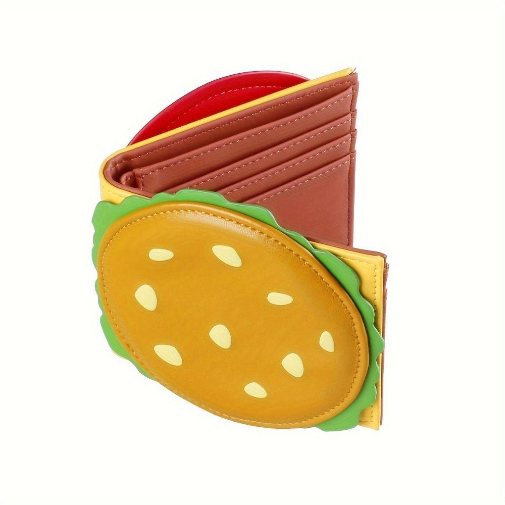 Football PU Leather Card Holder RFID Blocking Money Clip Simple Two Fold Wallet Unisex