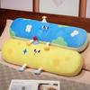 Brinquedo de Pelúcia Grande Longo Fofo de Queijo Macio Desenho Animado Boneca de Queijo Azul Travesseiro de Abraçar para Dormir Decoração de Quarto de Crianças Presente de Aniversário