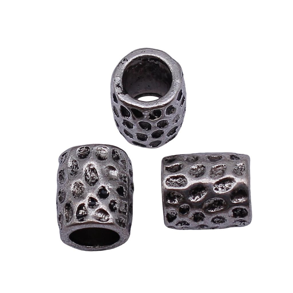 Tribal Pattern Tube Beads Charms Braided Spacer Beading For Jewelry Materials