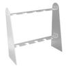 2 Tier Champagne Glass Holder 10 Slot Detachable Acrylic Champagne Flute Stand for Party Living