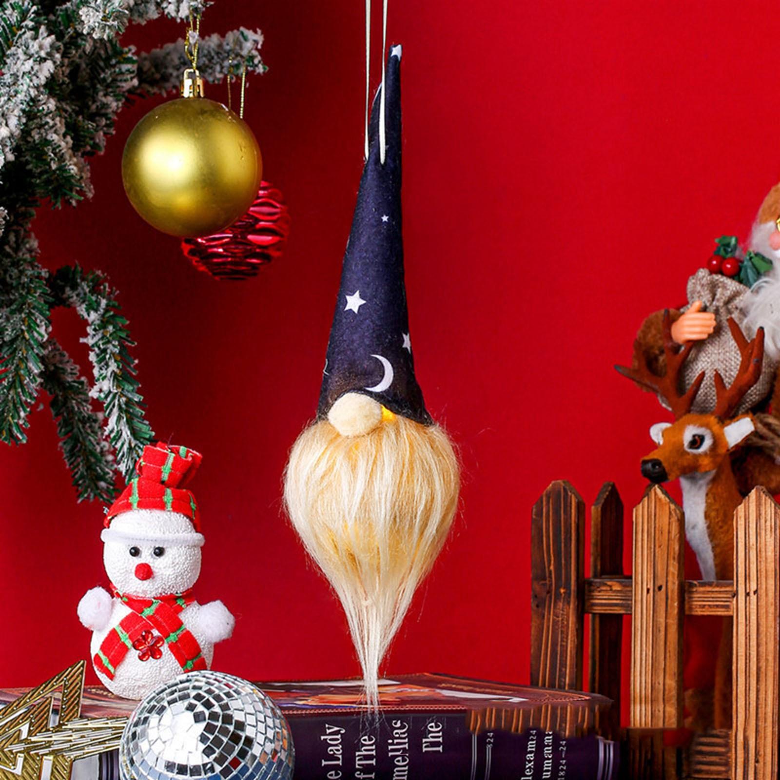 

Украшения на Хэллоуин Светящиеся безликие куклы-старики Декорации для сцен разноцветный