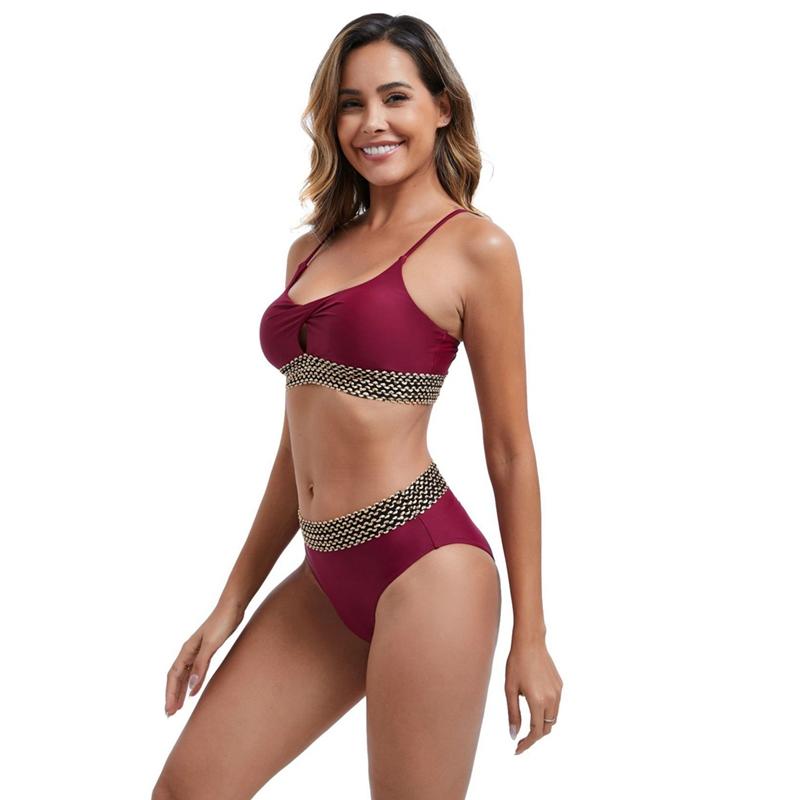 Women's Lingerie Set Spaghetti Strap Bra and Briefs Swimwear