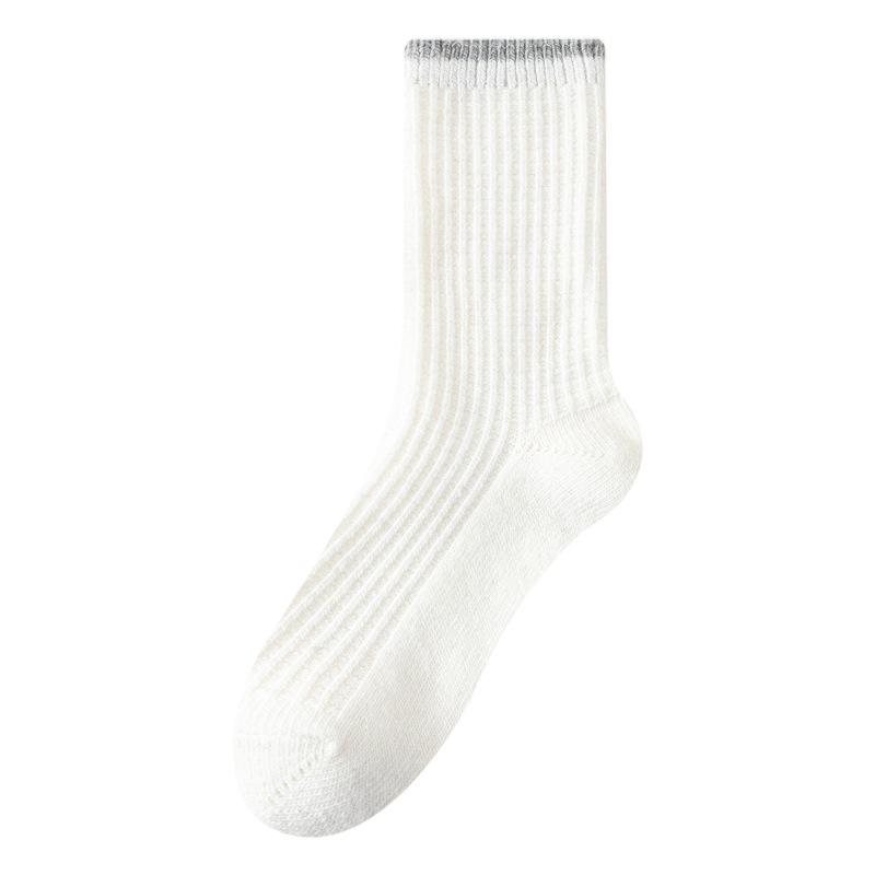 Women Autumn and Winter Thickened Warm Everything Double Needle Tube Wool Socks