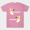 T Shirt Women Corgimans Harajuku Print Kawaii Tshirt Summer Short Sleeve Female T-Shirt Top Tee