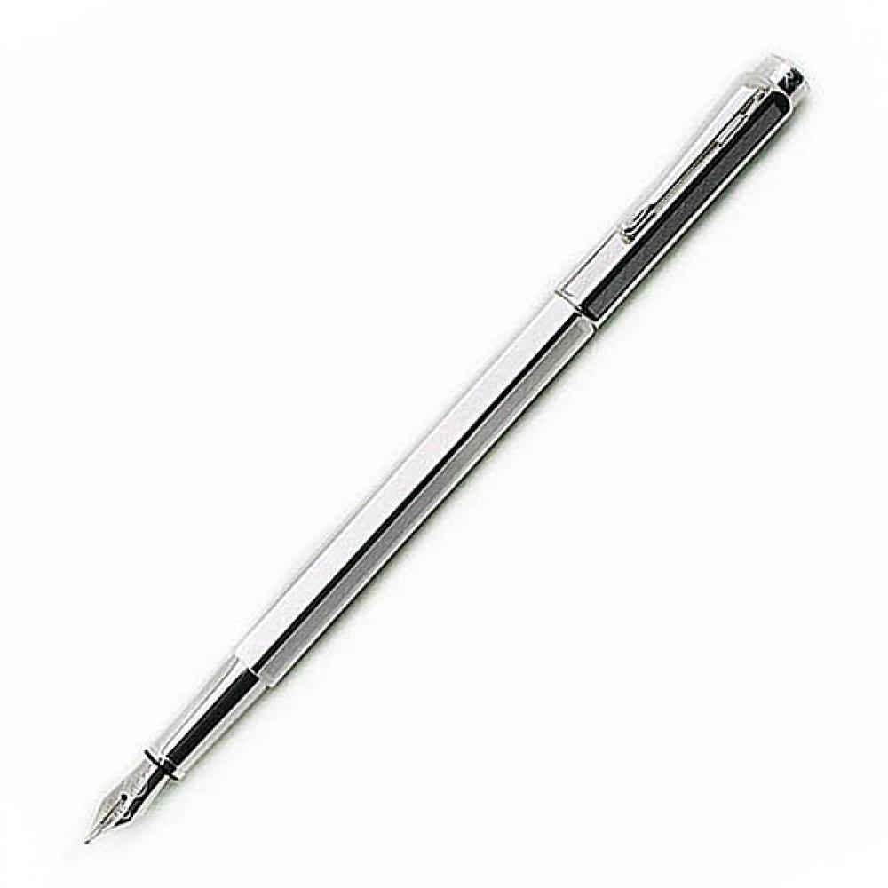 Calandash Ecridor Fountain Pen Chevron Silver