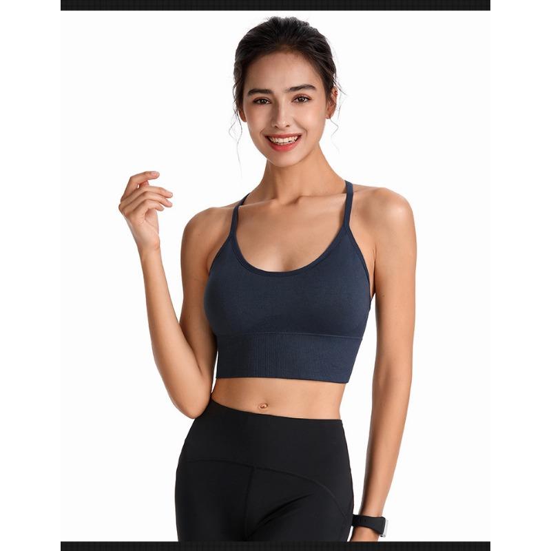 Wireless Yoga Sports Bra Shock Absorbing Fitness Underwear For Women Plus Size