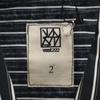 Unused VAST222 19ss Made In Japan Stripe Long Sleeve Shirt 2 Black Men's Used