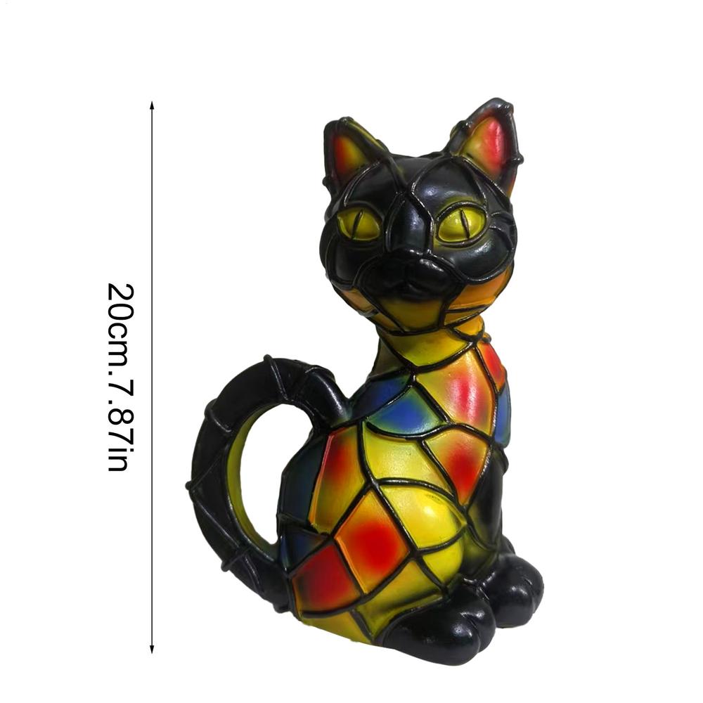 Animal Table Lamp LED Animal Bedside Table Lights Handmade Resin Sculpture Lamp Colorful Night Lighting for Nursery Bedroom Home