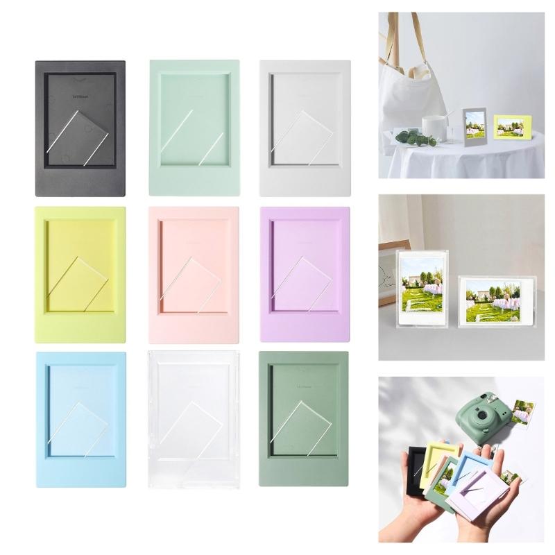 3Inch Minimalists Instantly Photo Frame Light ABS PP Materials Easy Installation For Desk Table Decorations 4pcs
