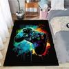 15 Size Gaming Rug for Boys Room Gamer Rug with Controller Design Carpet for Game Room Bedroom Decor Non-slip Machine Washab Mat